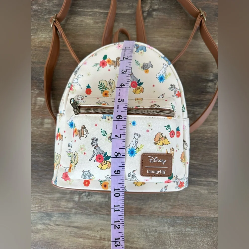 Loungefly Disney Cats Dogs Backpack Aristocats - Picture 6 of 11